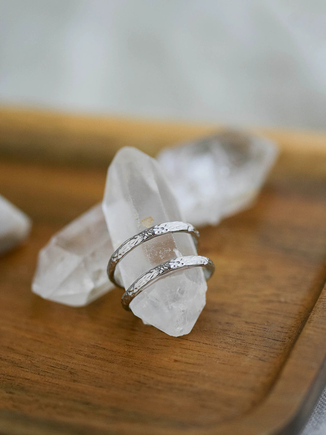 Silver SHE IS Radiant Ring