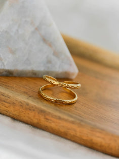 Gold SHE IS Radiant Ring