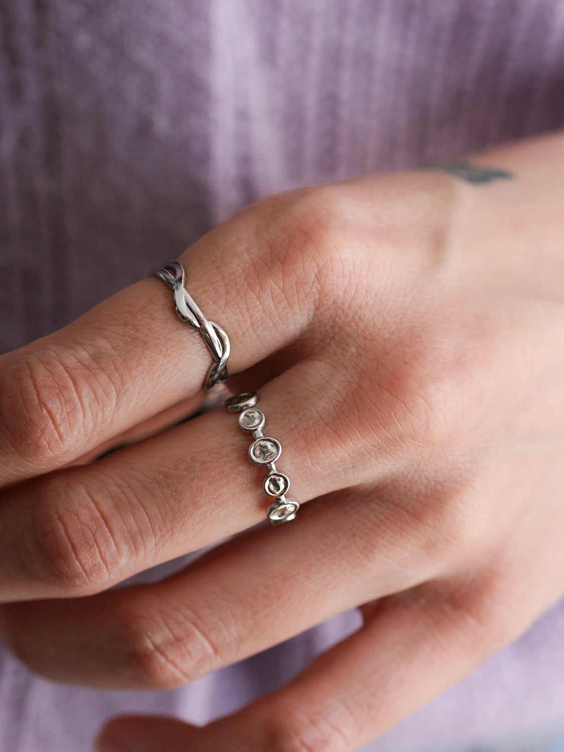 Bague Zéphyr argent