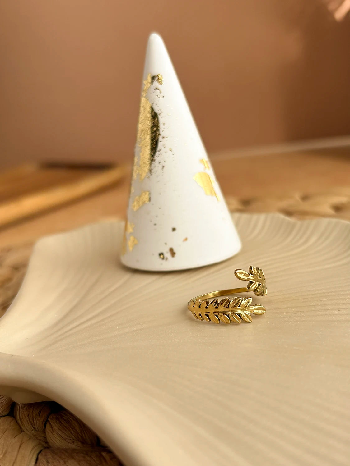 Bague Aveline doré