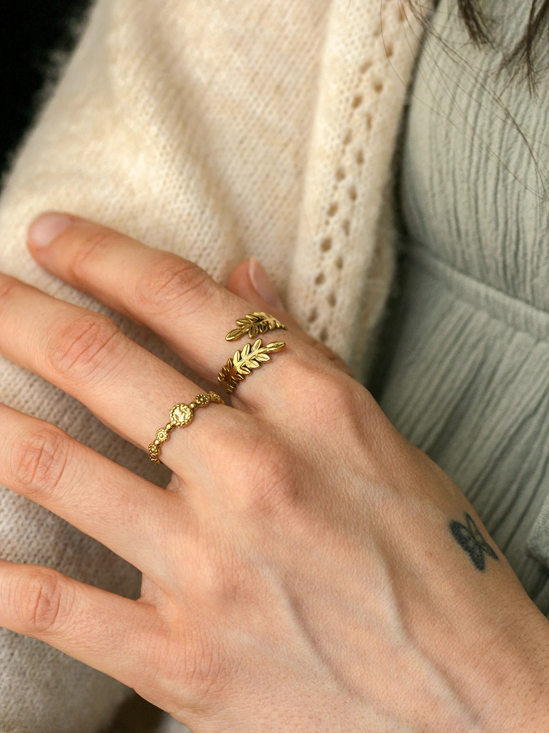 Bague Aveline doré
