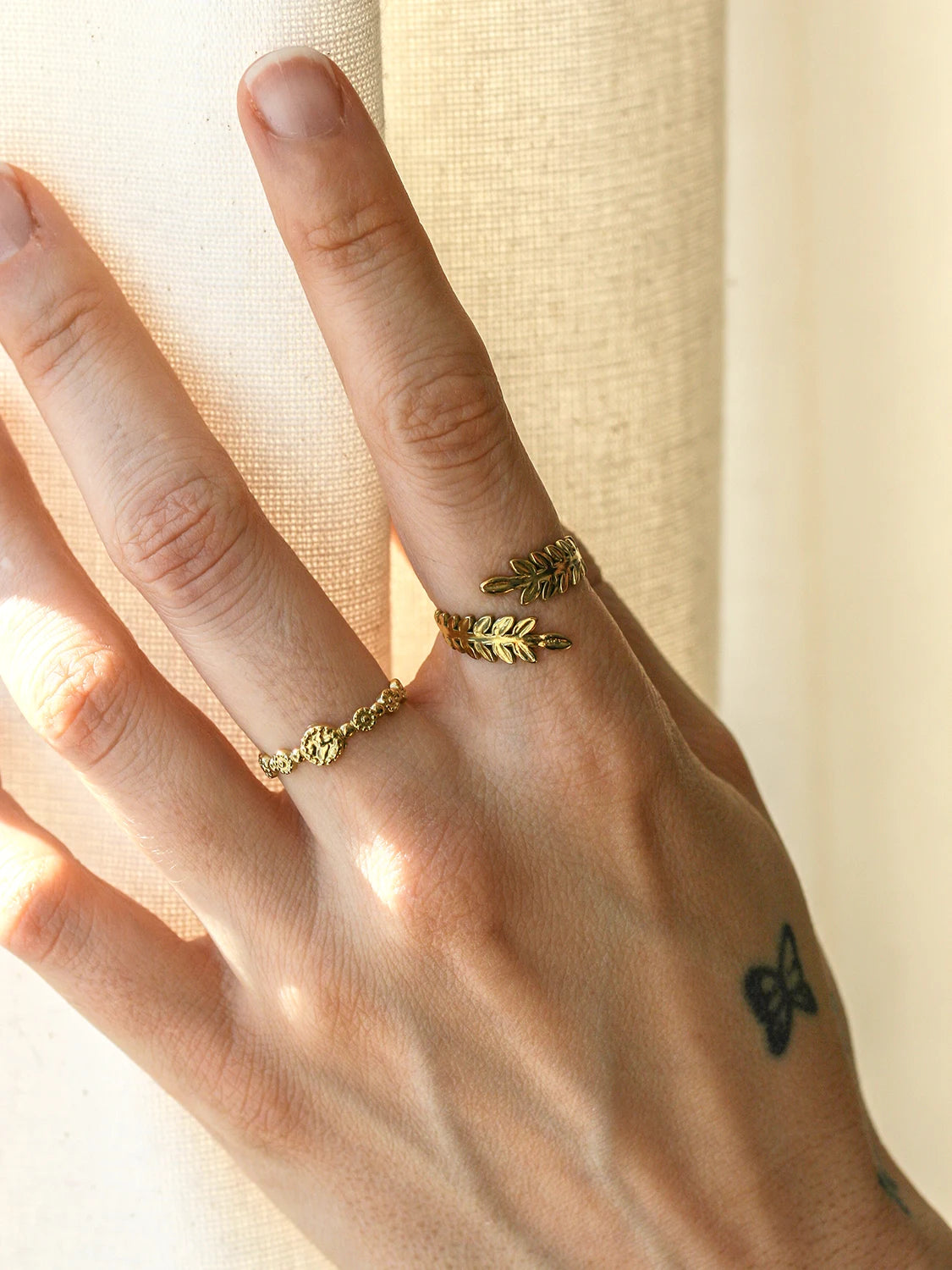 Bague Élysia doré