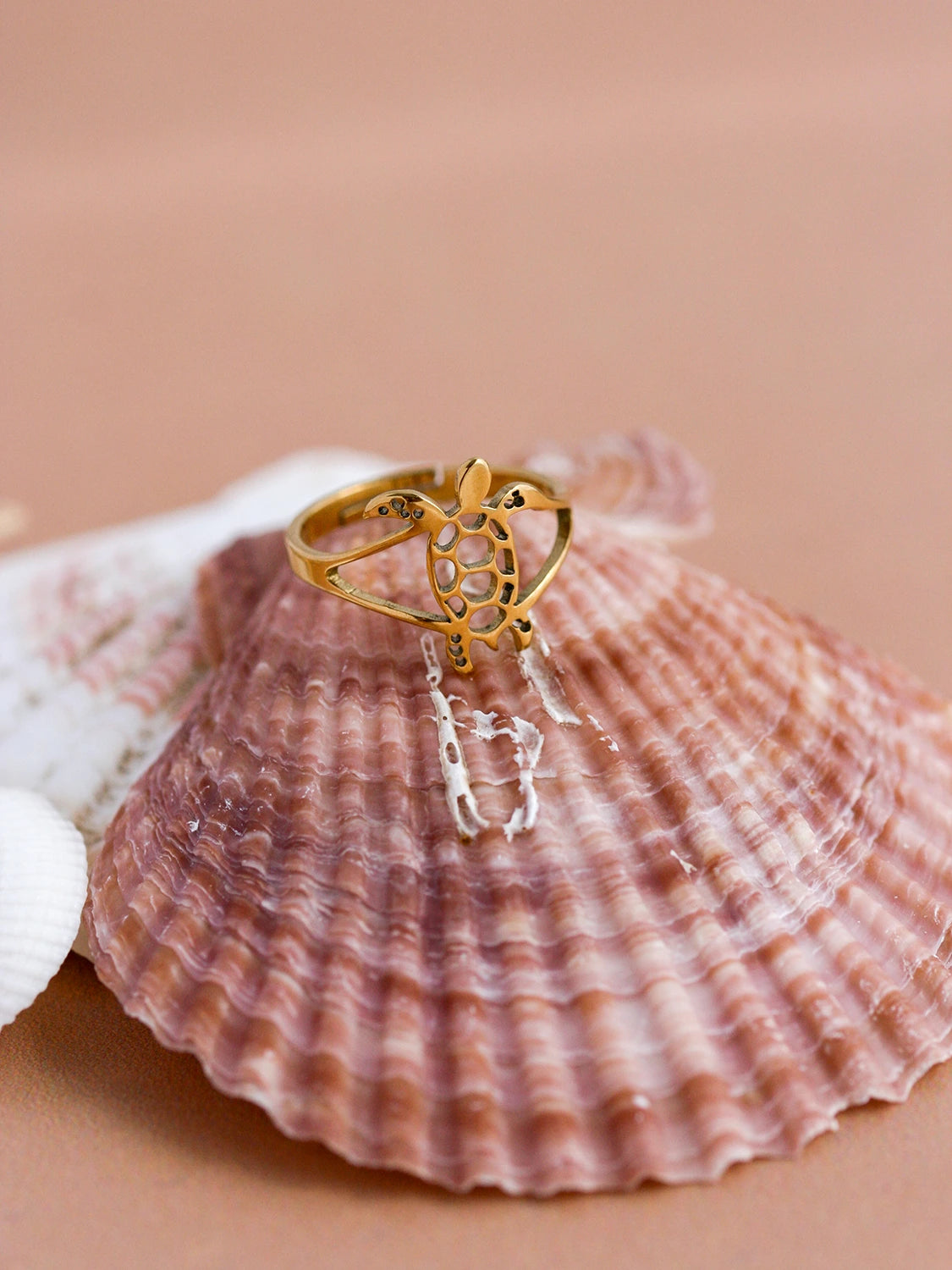 Bague Théra doré