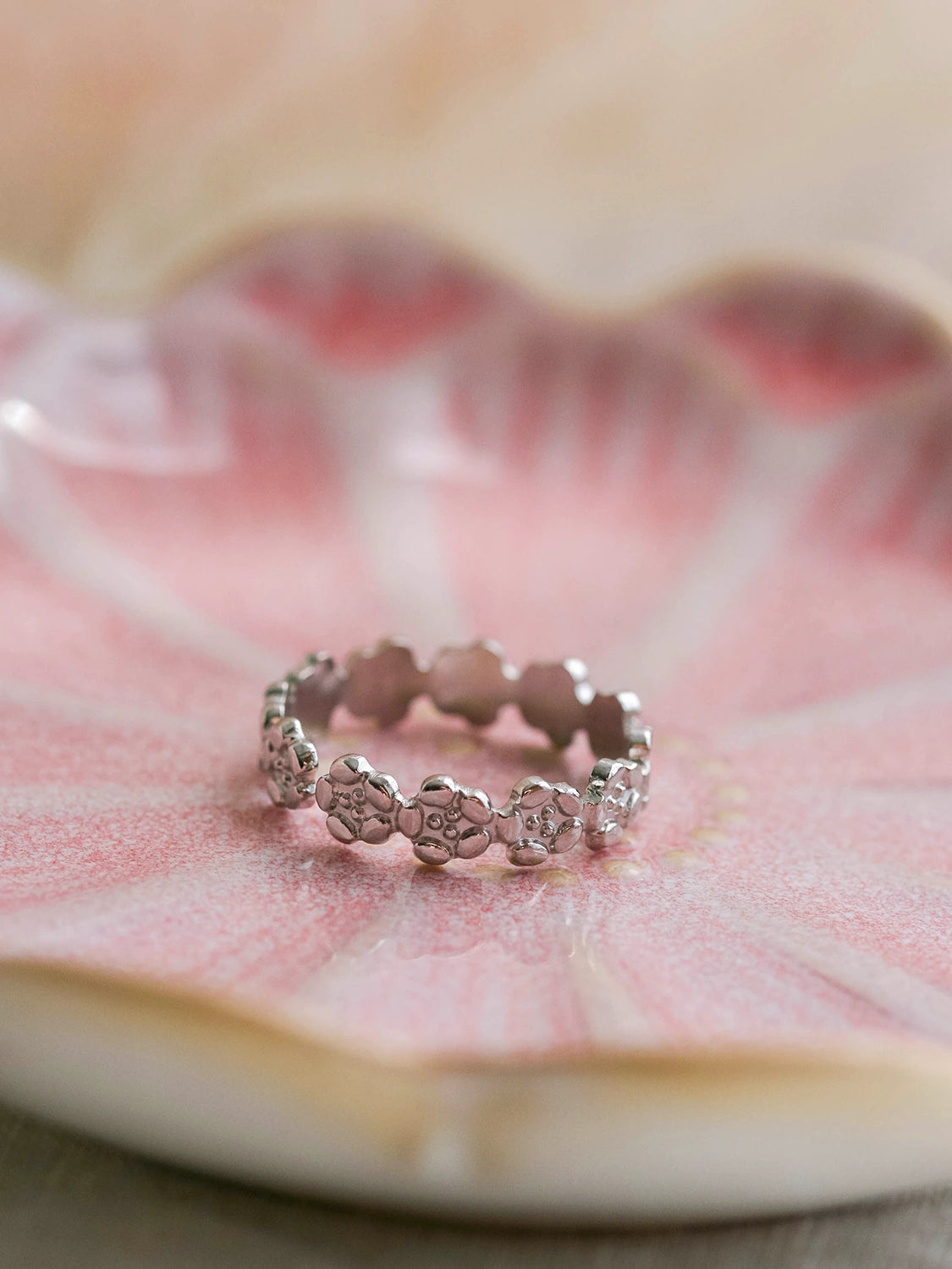 Iris Silver Ring