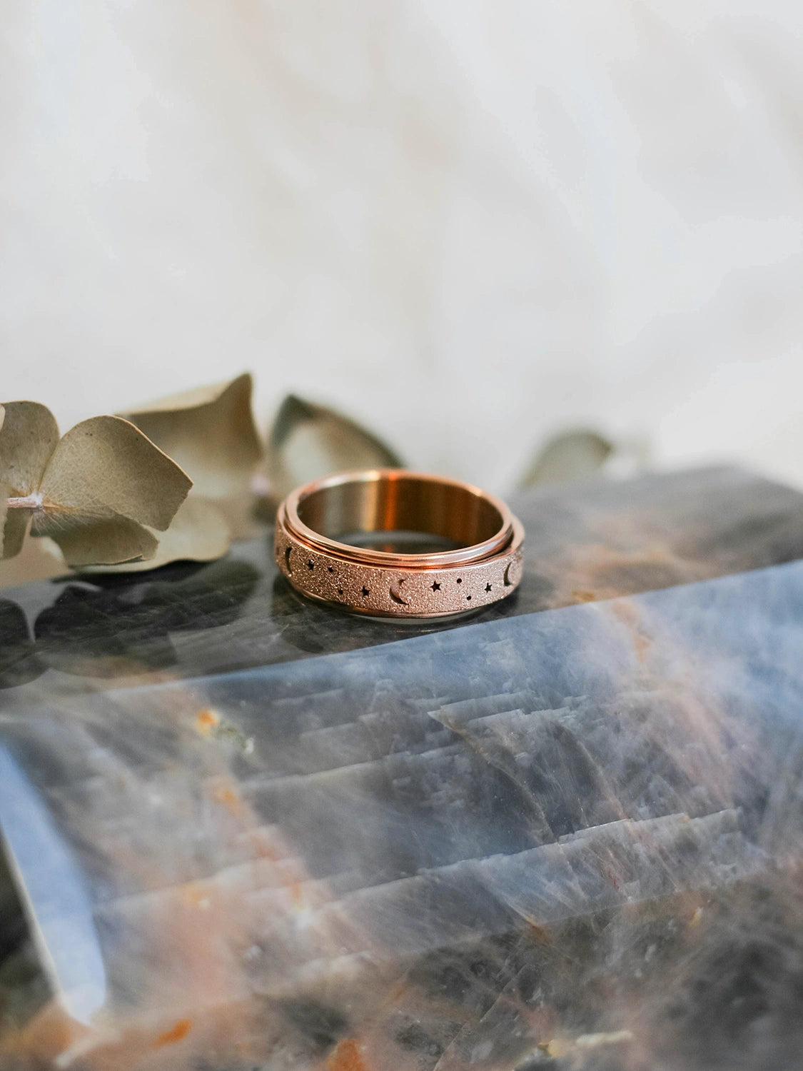 Pink Zen Spinning Ring