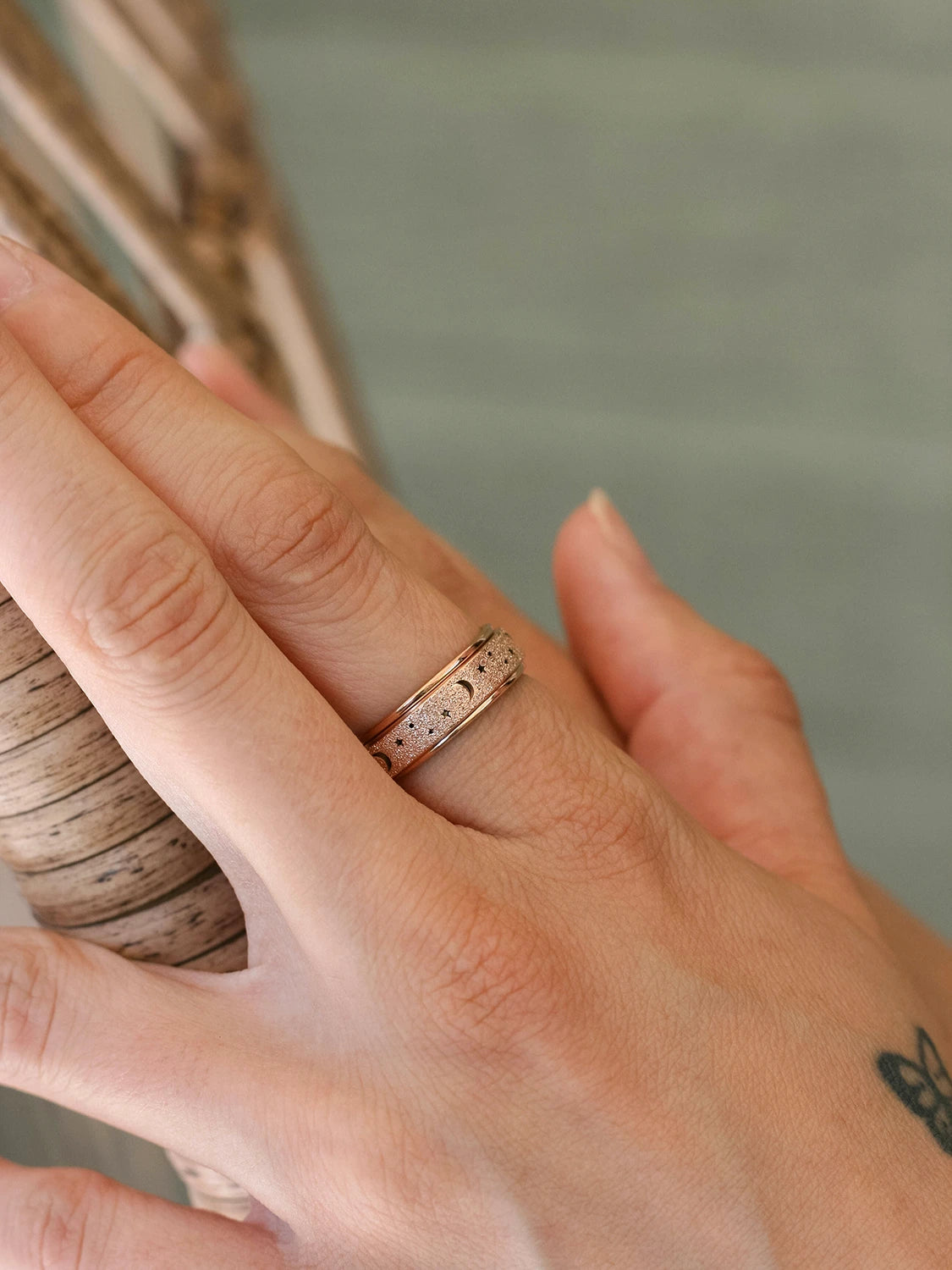 Pink Zen Spinning Ring