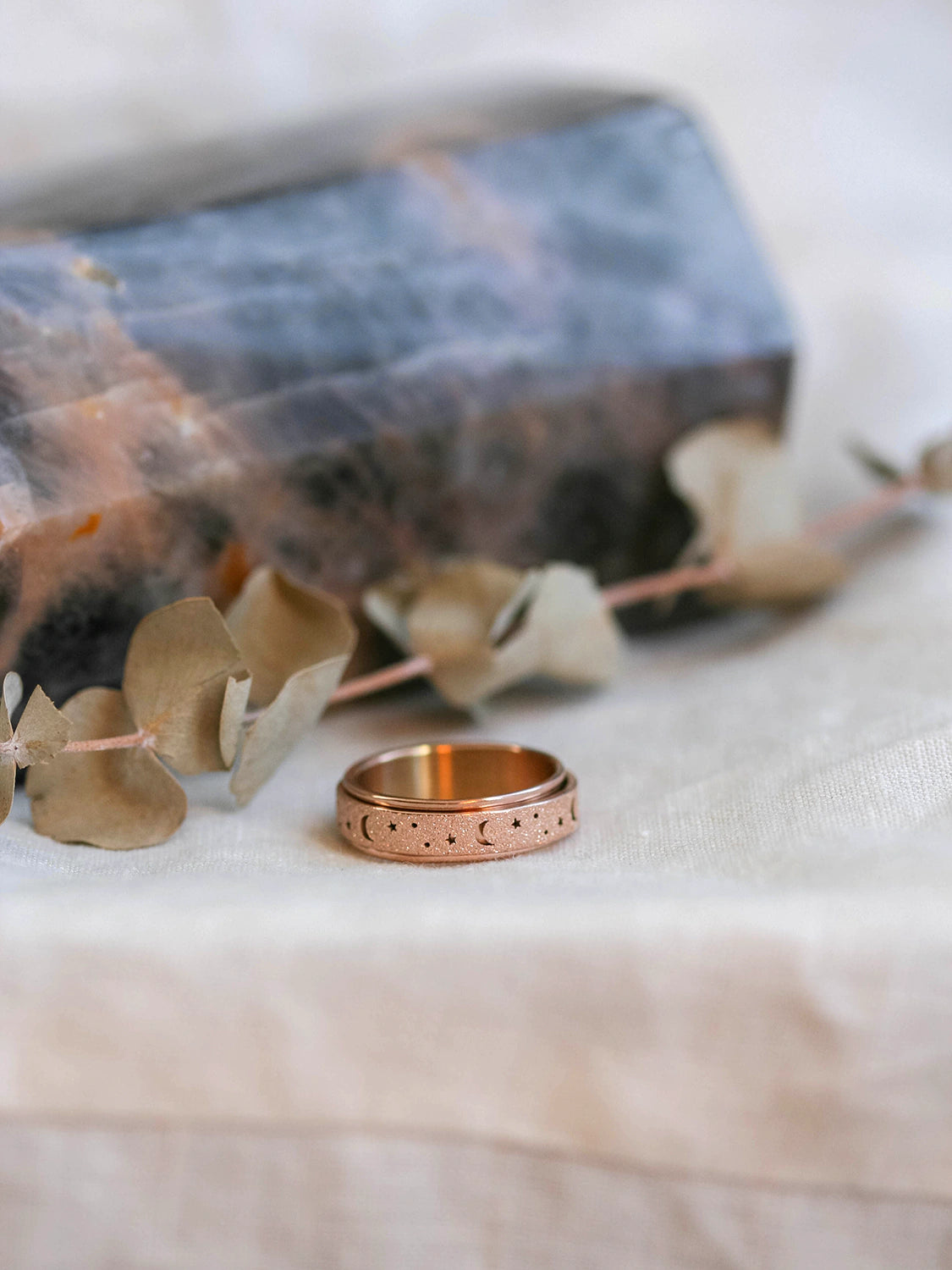 Pink Zen Spinning Ring