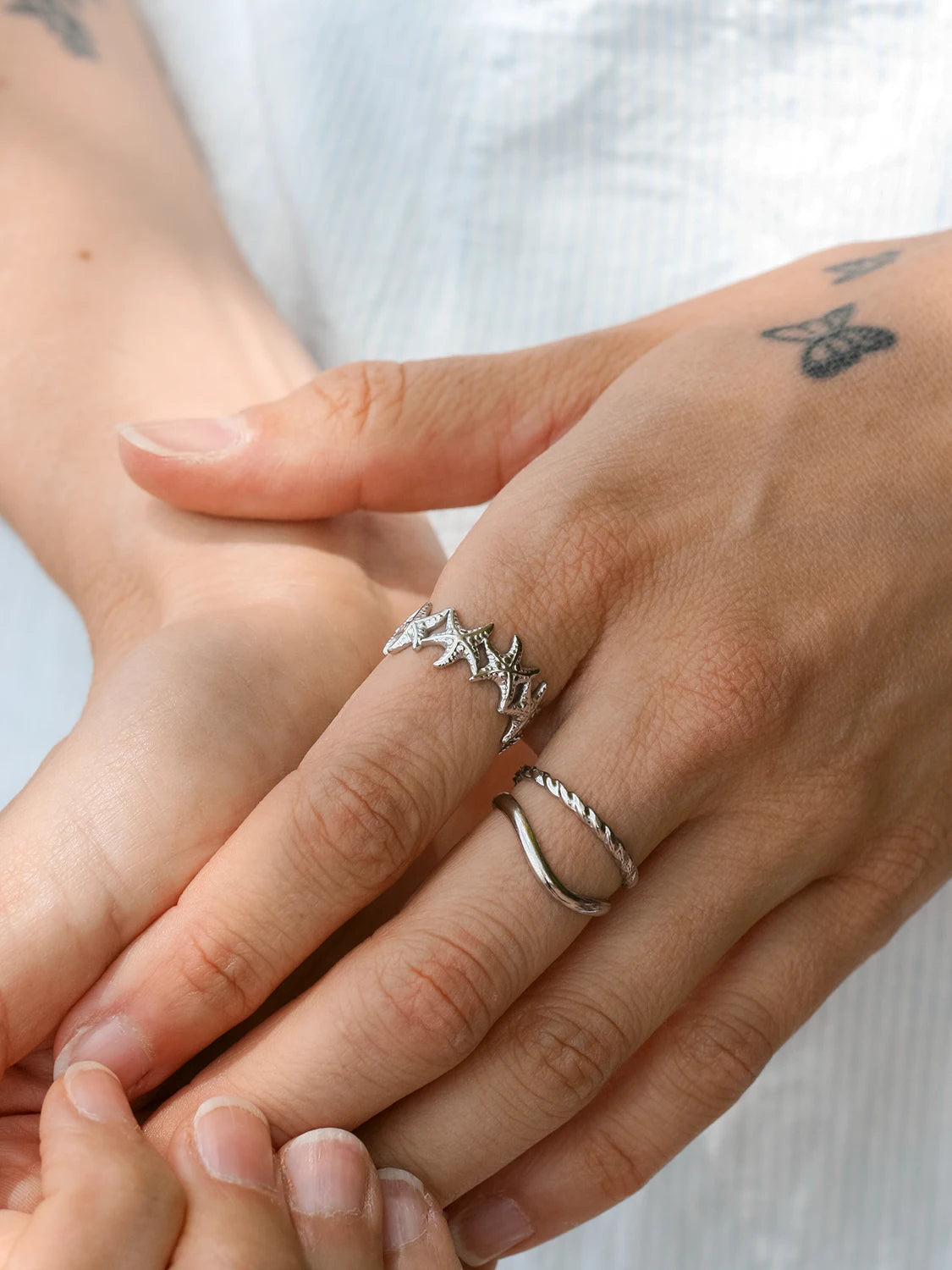 Bague Stella Maris argent