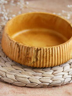 Grand bol rond décoratif Sunshine – Série Phénix
