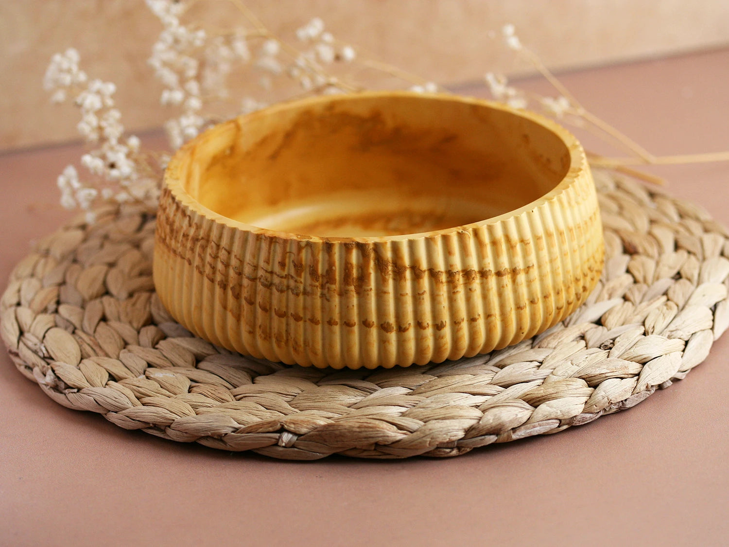 Grand bol rond décoratif Sunshine #2 – Série Phénix