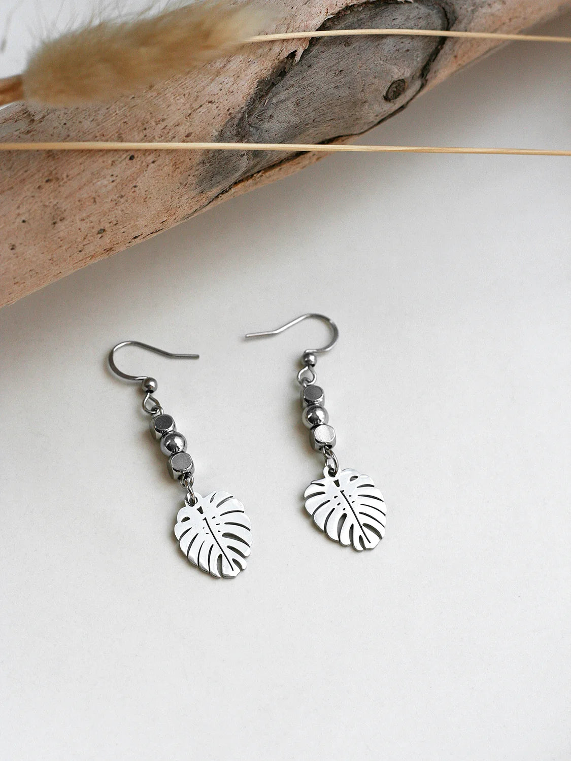 Boucles d'oreilles Chlorophylle