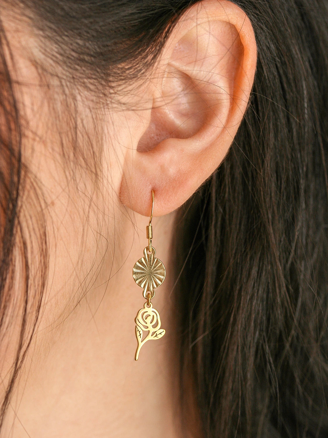 Boucles d'oreilles Pétales