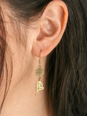 Boucles d'oreilles Pétales
