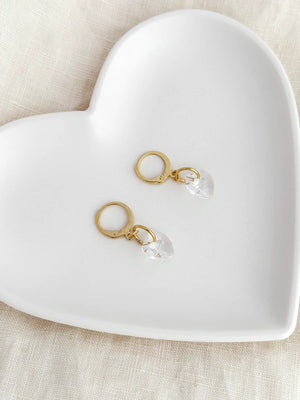 Boucles d'oreilles Amour d'or
