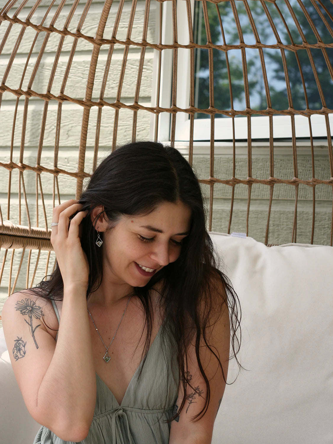 Collier Vague argent