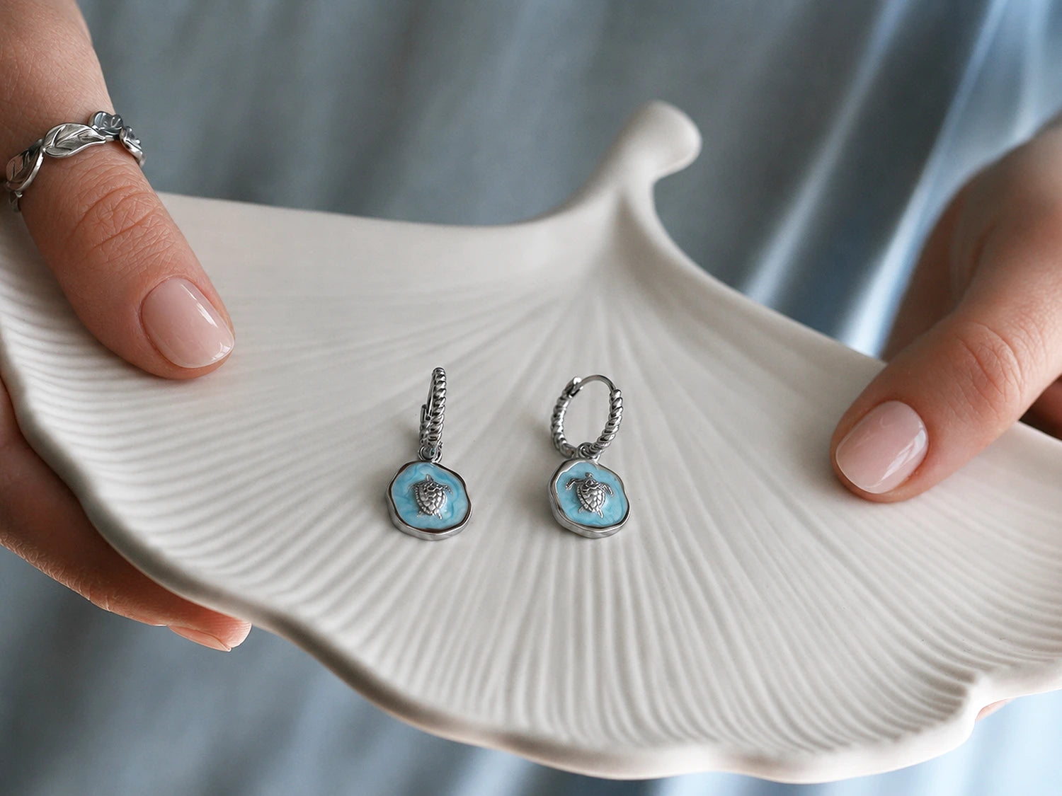 Boucles d'oreilles Littoral