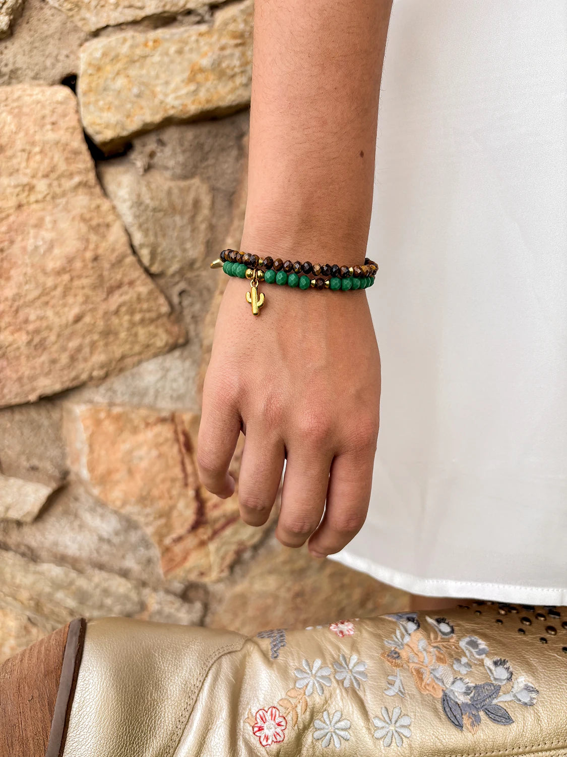 Bracelet Sierra doré