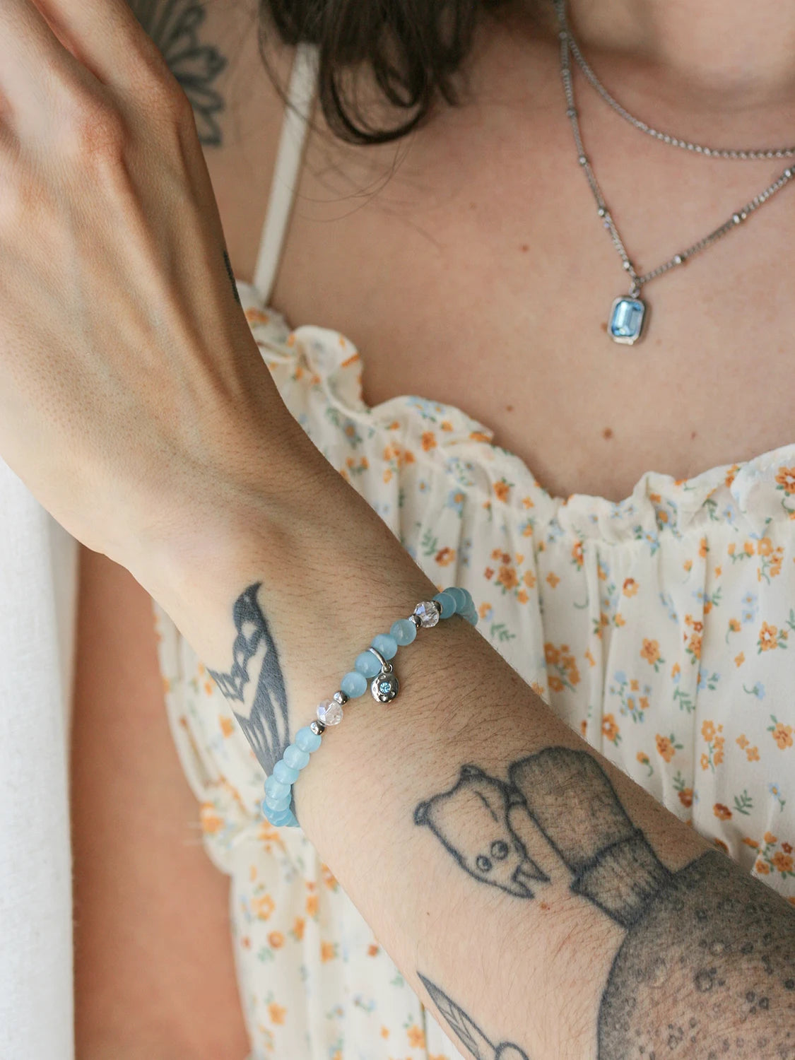Bouteille à la mer necklace
