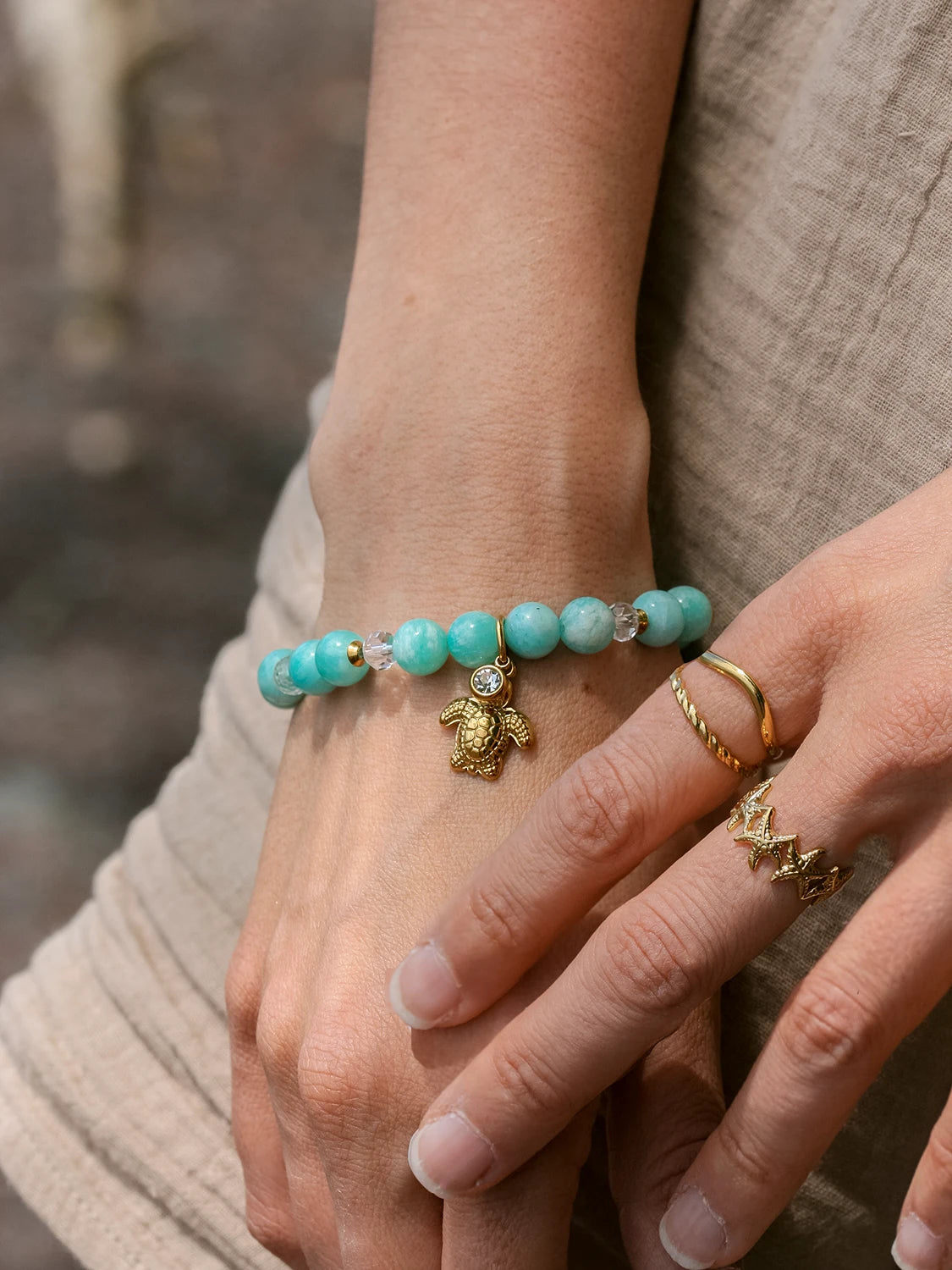 Bague Néréa doré
