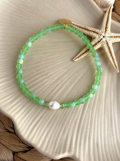 Bracelet Palmier doré