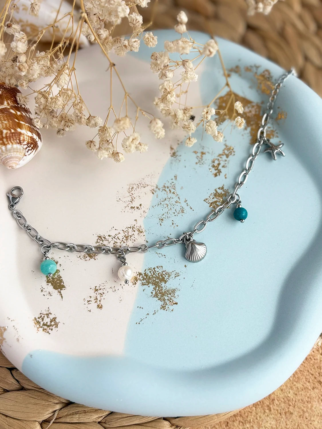 Bracelet Starfish argent