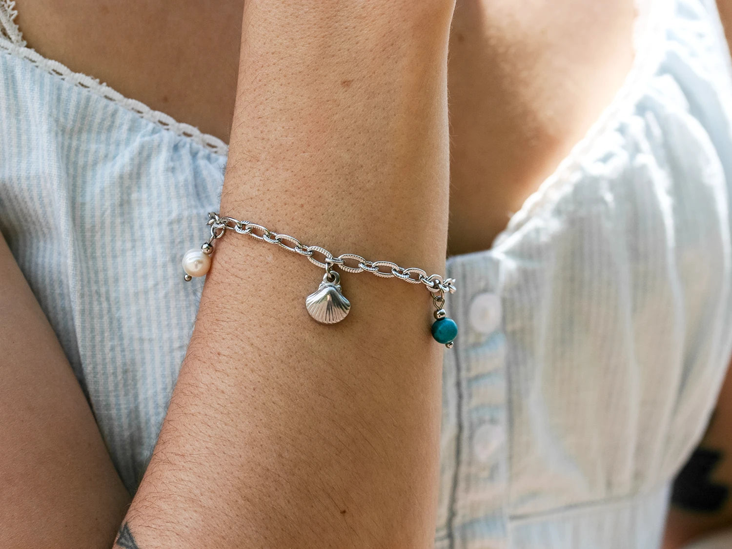 Bracelet Starfish argent