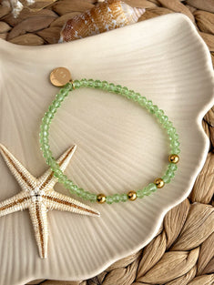 Bracelet Tropical doré