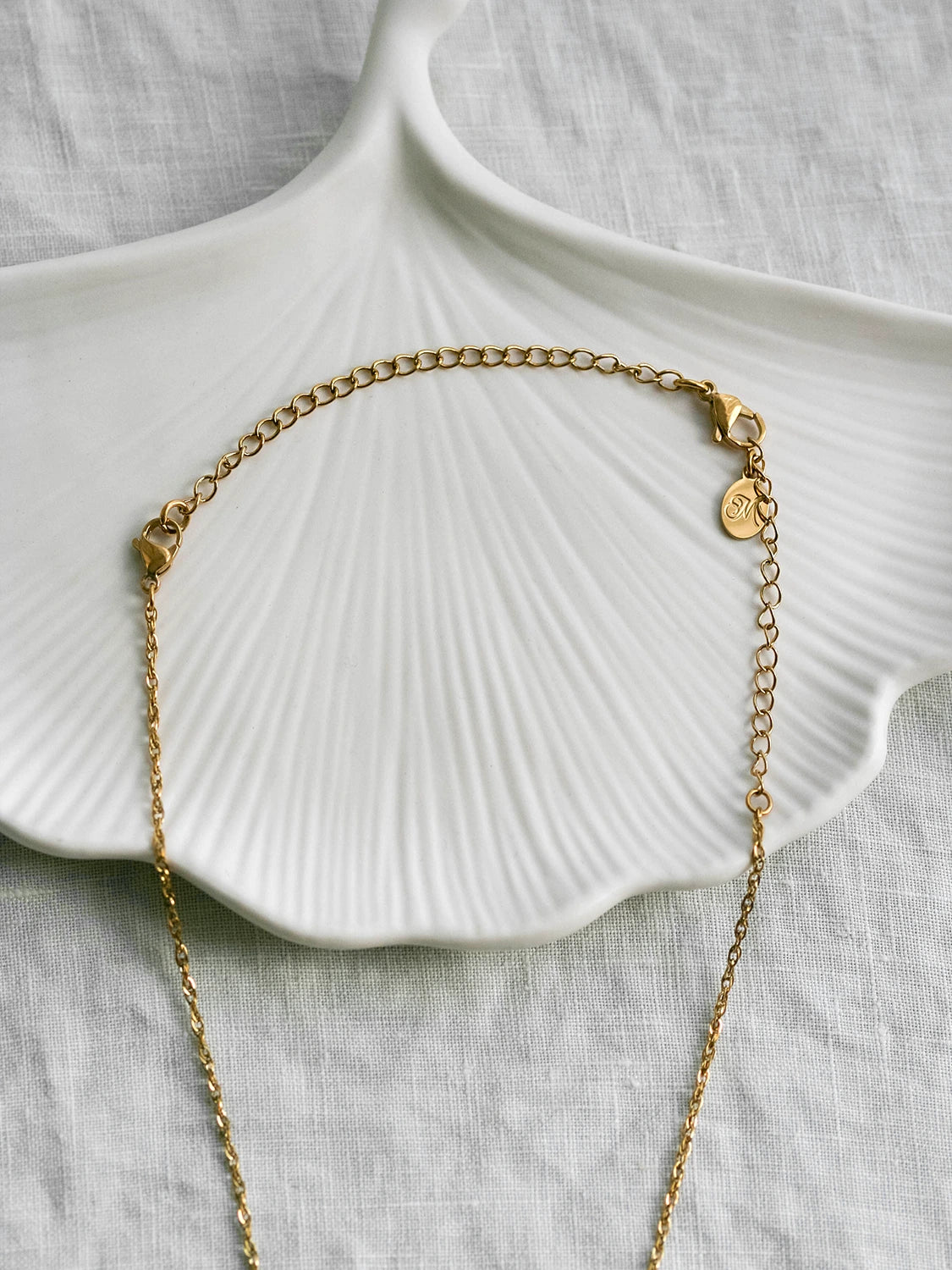 Chaîne de rallonge doré