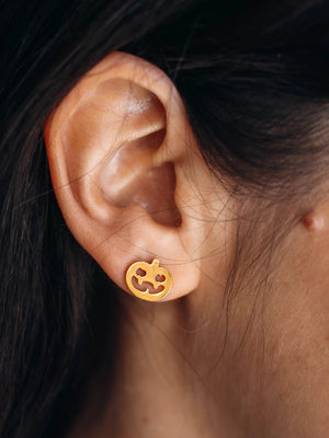 Clous d'oreilles Pumpkin *Édition limitée*