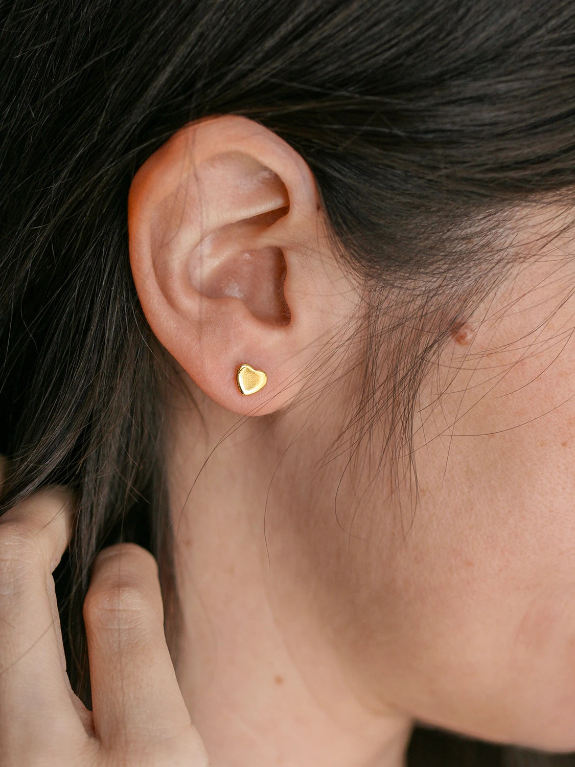 Clous d’oreilles Cutie doré