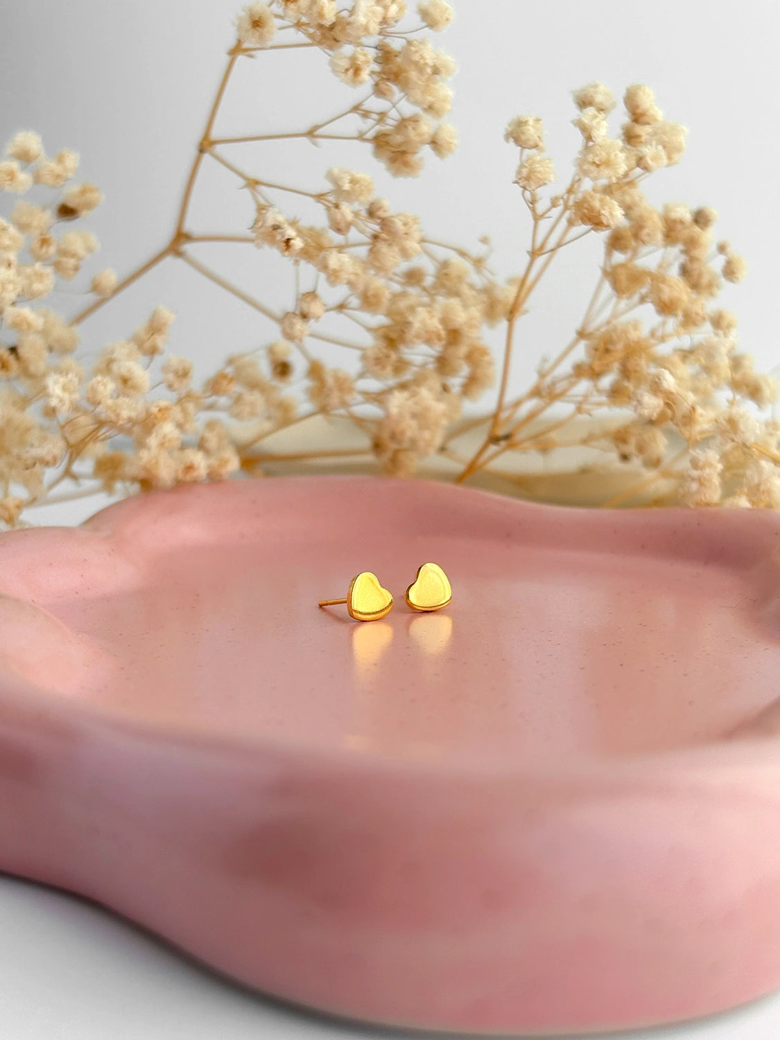 Clous d’oreilles Cutie doré