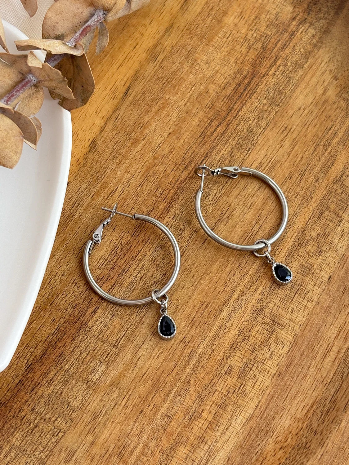 Clous d'oreilles Epure argent