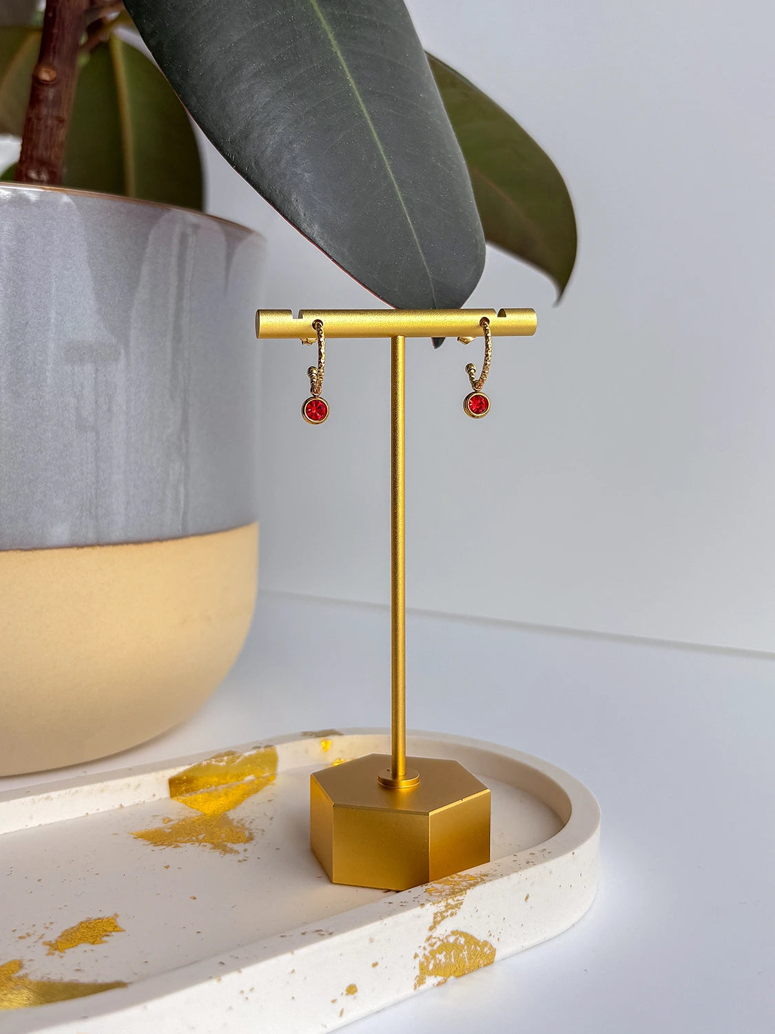 Clous d'oreilles Krysta