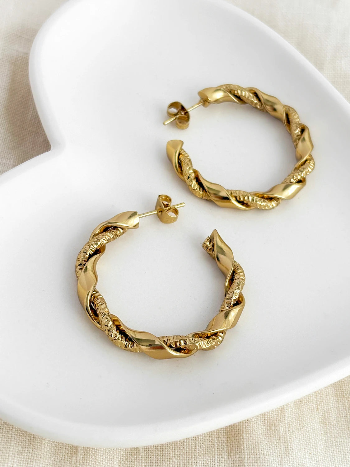 Clous d'oreilles Twist