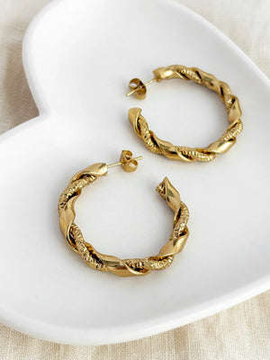 Clous d'oreilles Twist