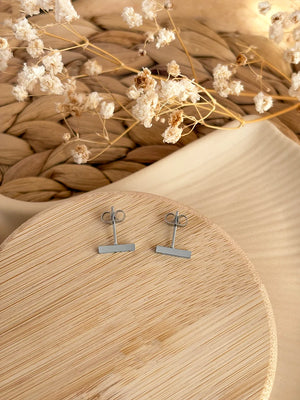 Clous d'oreilles Tringy argent