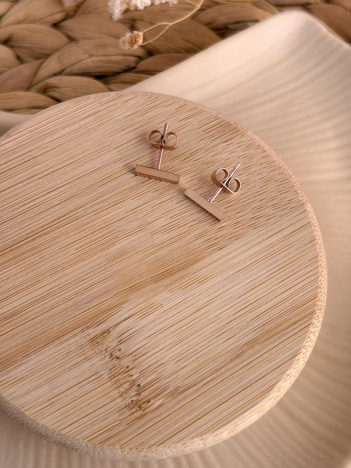 Clous d'oreilles Tringy rose