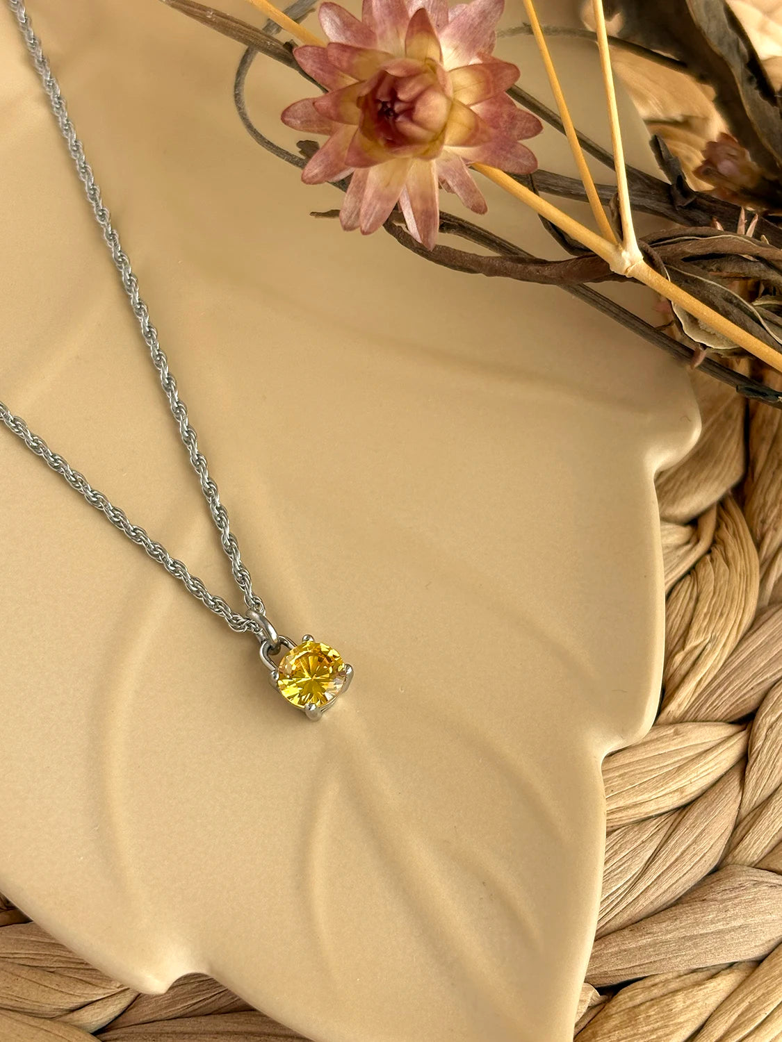Collier Essence - Pierre de naissance - Novembre