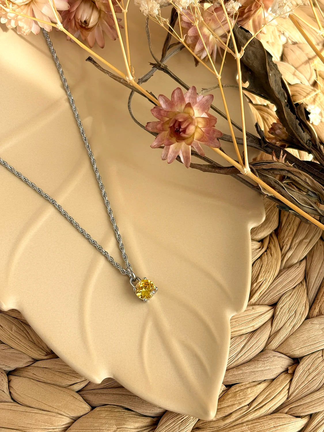 Collier Essence - Pierre de naissance - Novembre