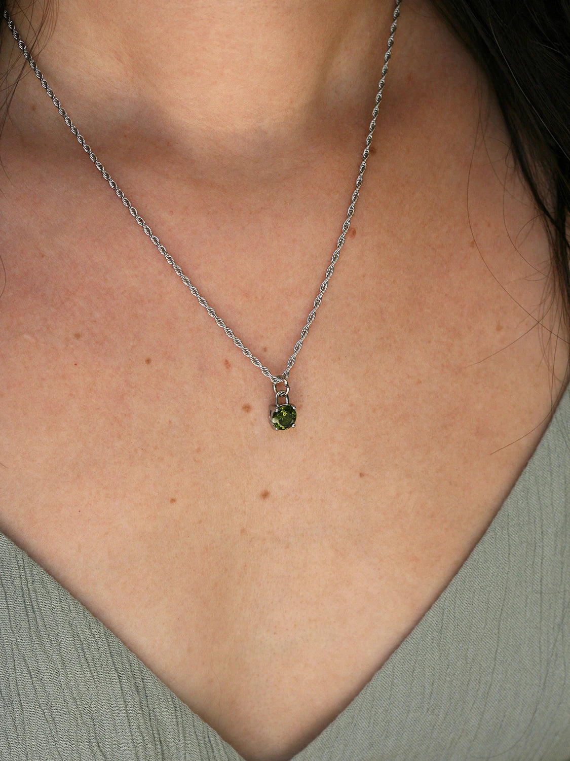 Collier Essence - Pierre de naissance - Août