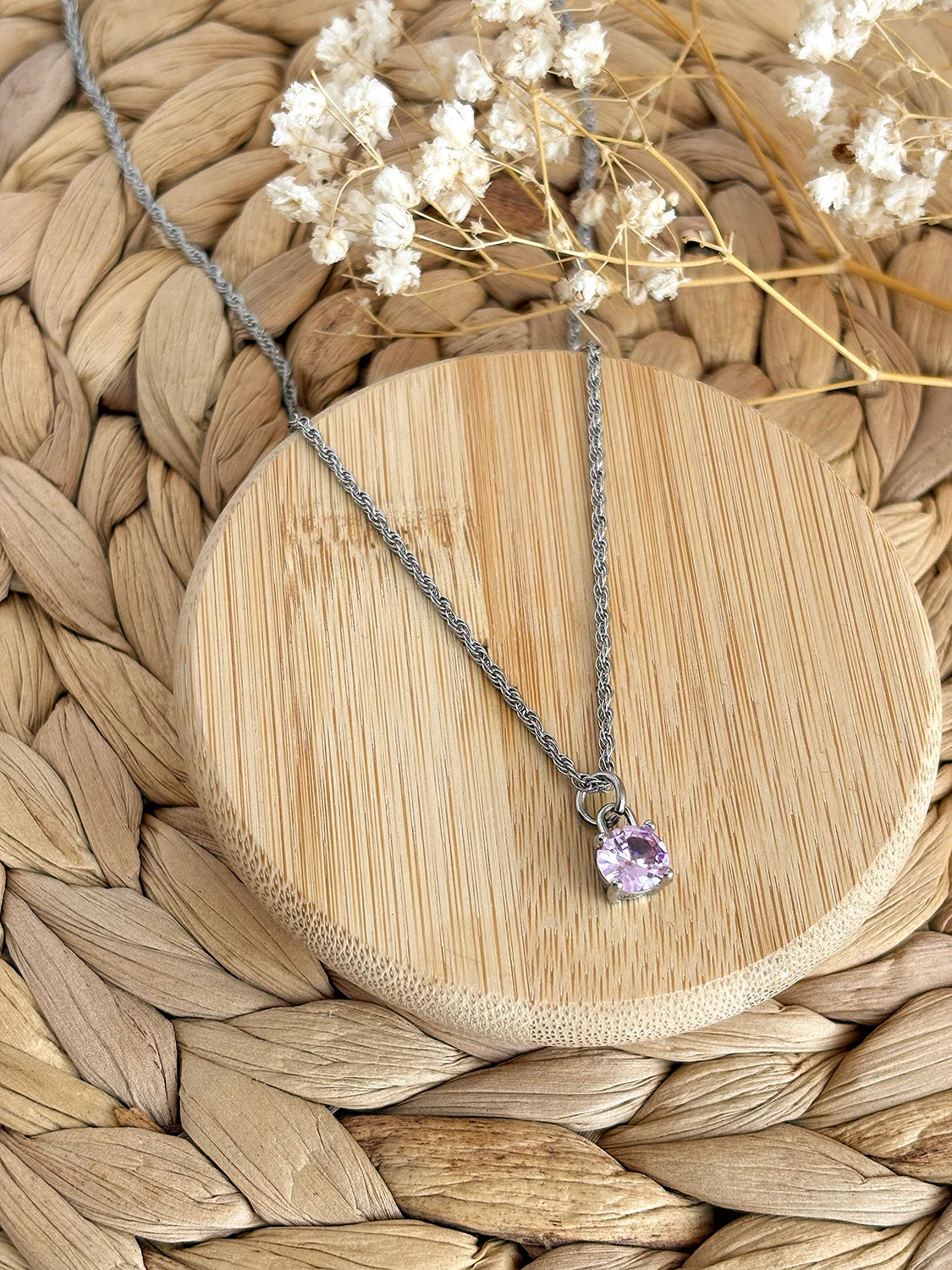 Collier Essence - Pierre de naissance - Octobre