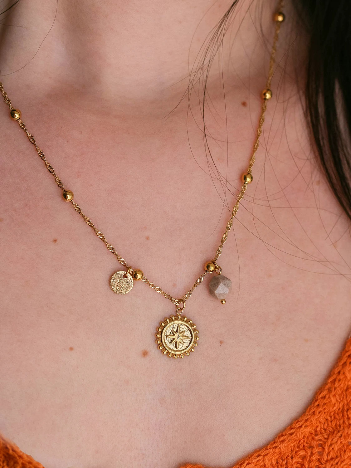 Collier Alizé doré