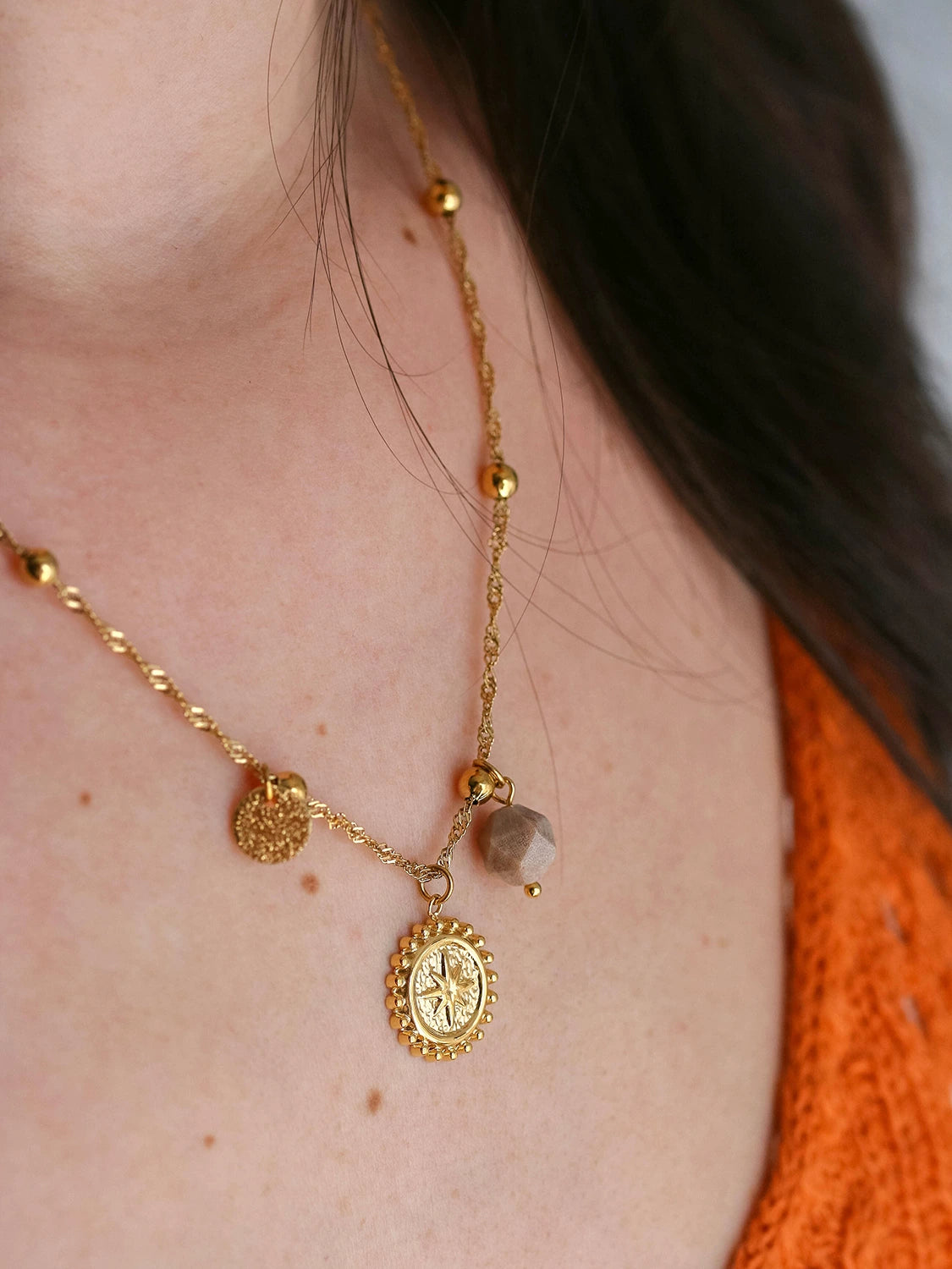 Collier Alizé doré