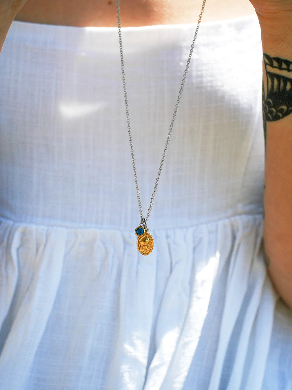 Collier Corfou doré