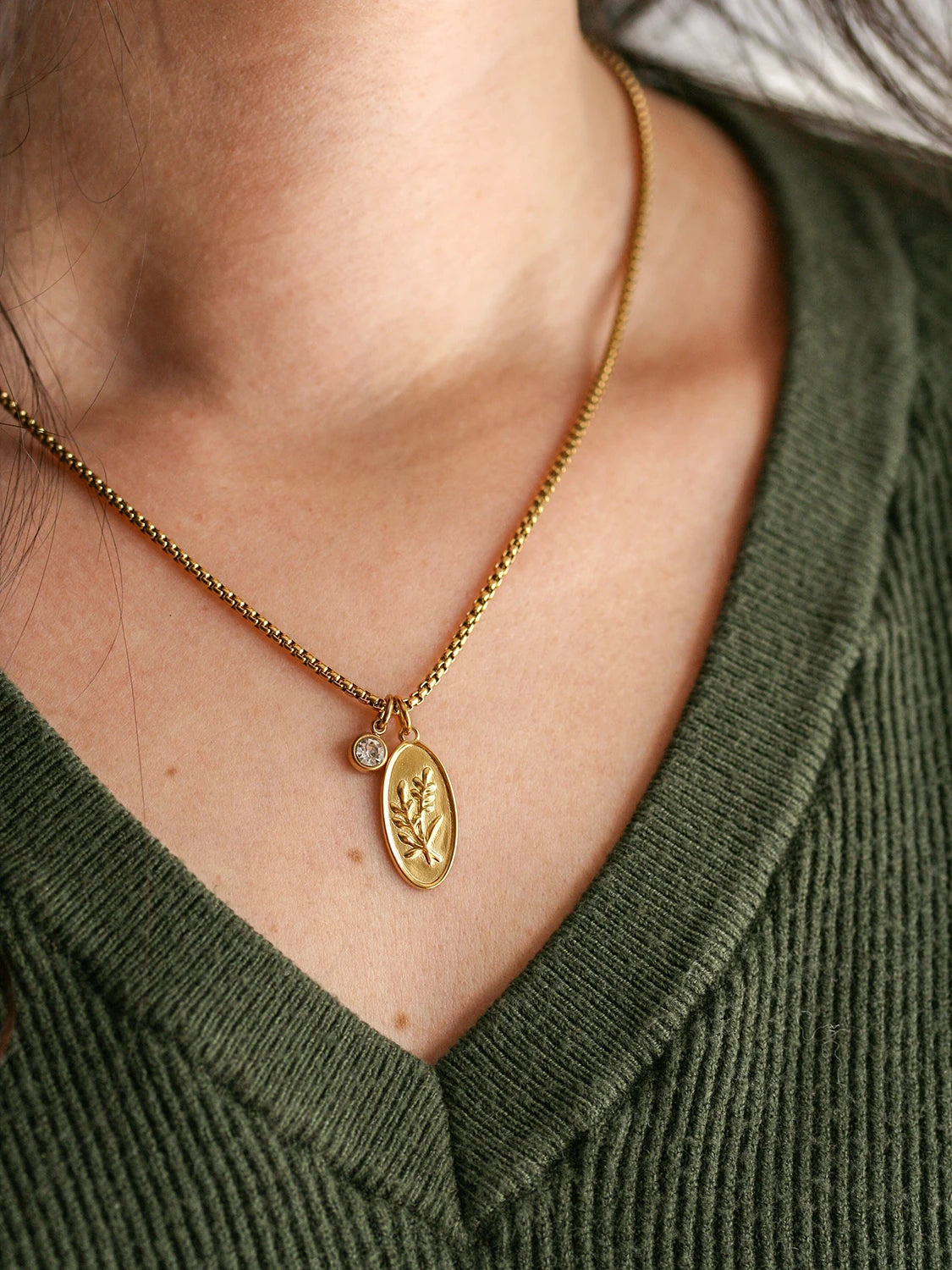 Collier Floribelle doré