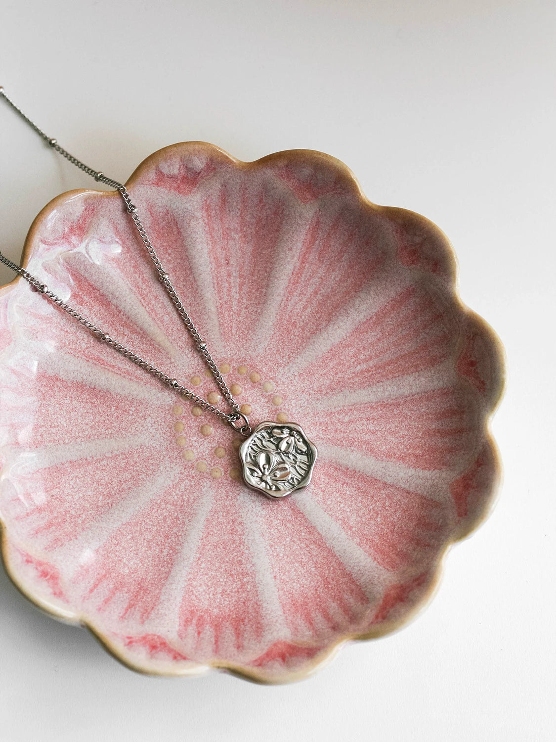 Collier Freesia argent