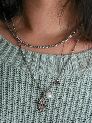 Collier Kyoto argent