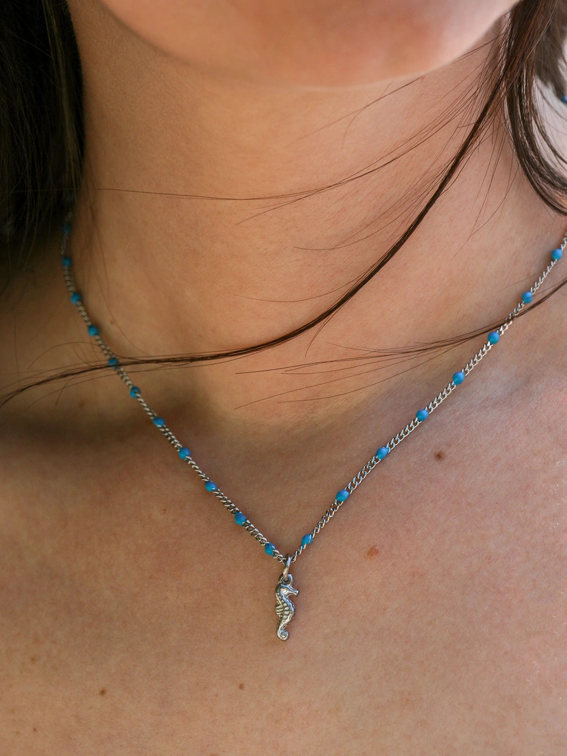 Collier Marina argent