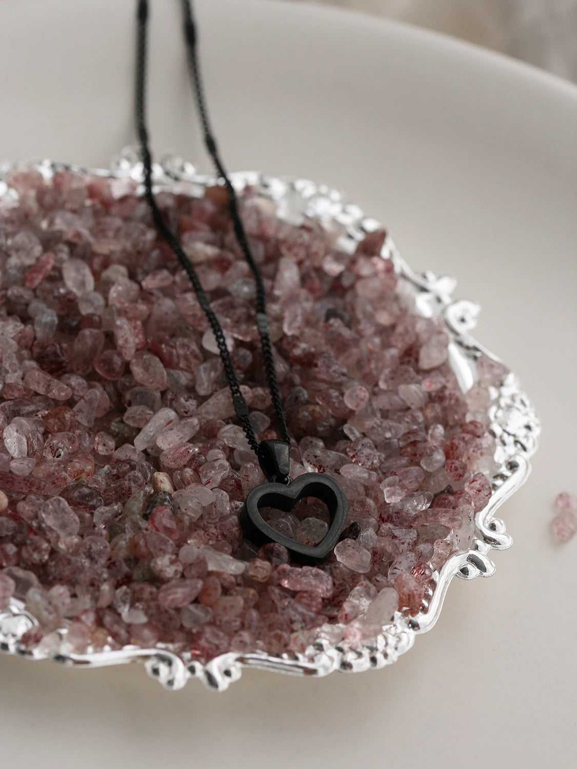 Collier Stolen Heart noir