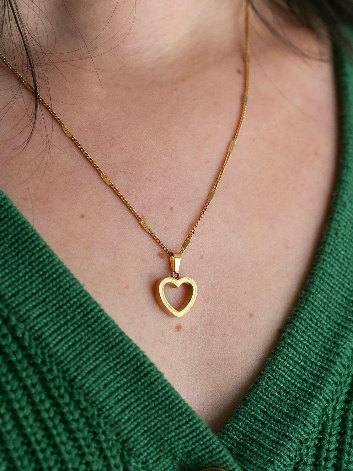 Collier Stolen Heart doré